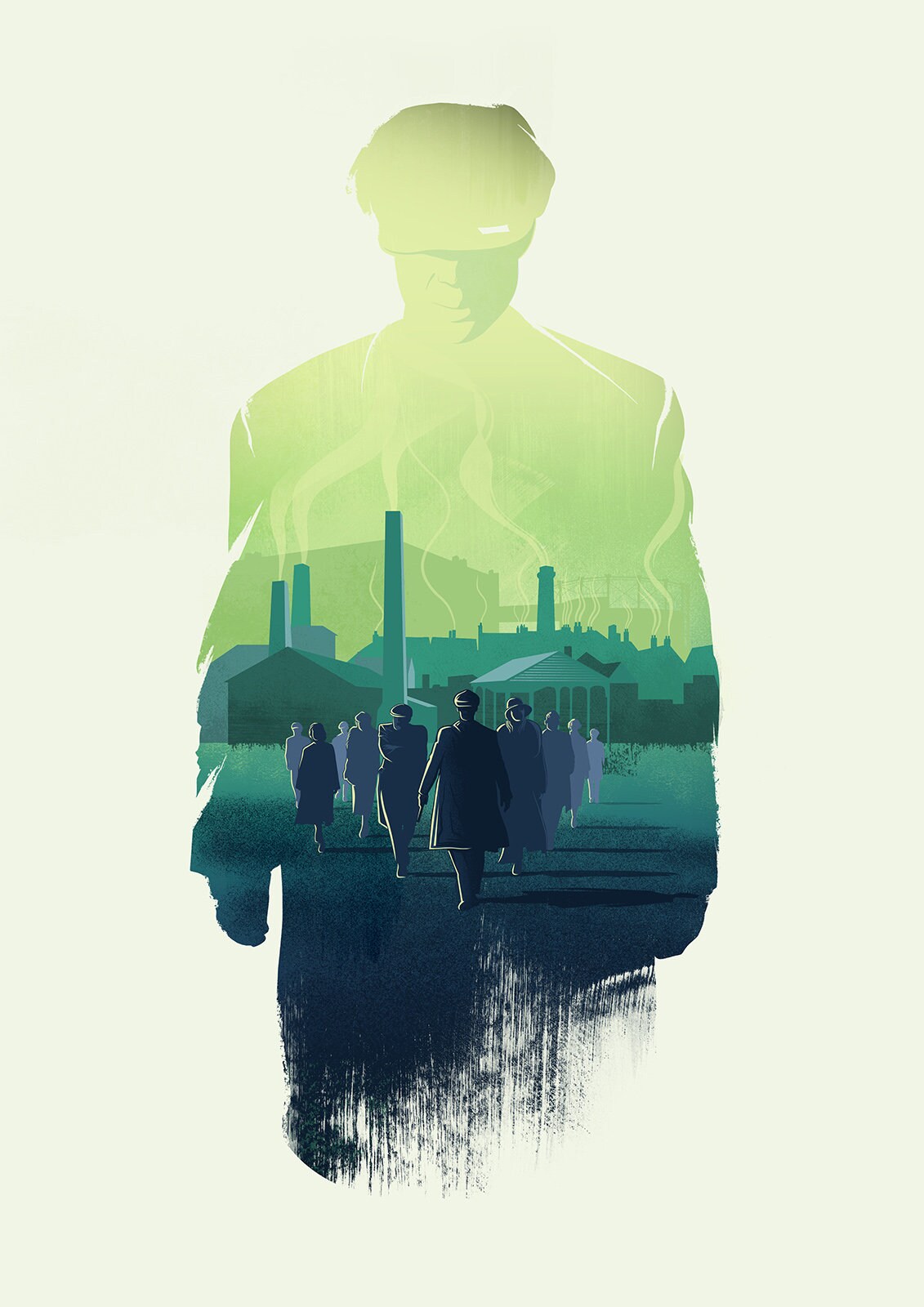 Peaky Blinders Silhouette Poster Print