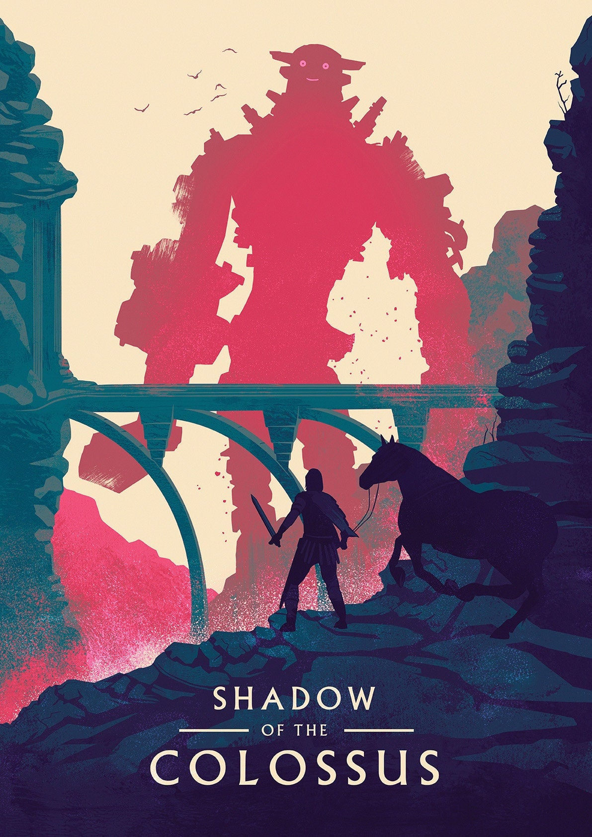 Shadow of the Colossus Poster Print