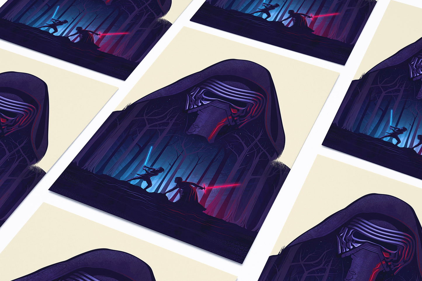 Star Wars Poster | The Force Awakens Print | Kylo Ren