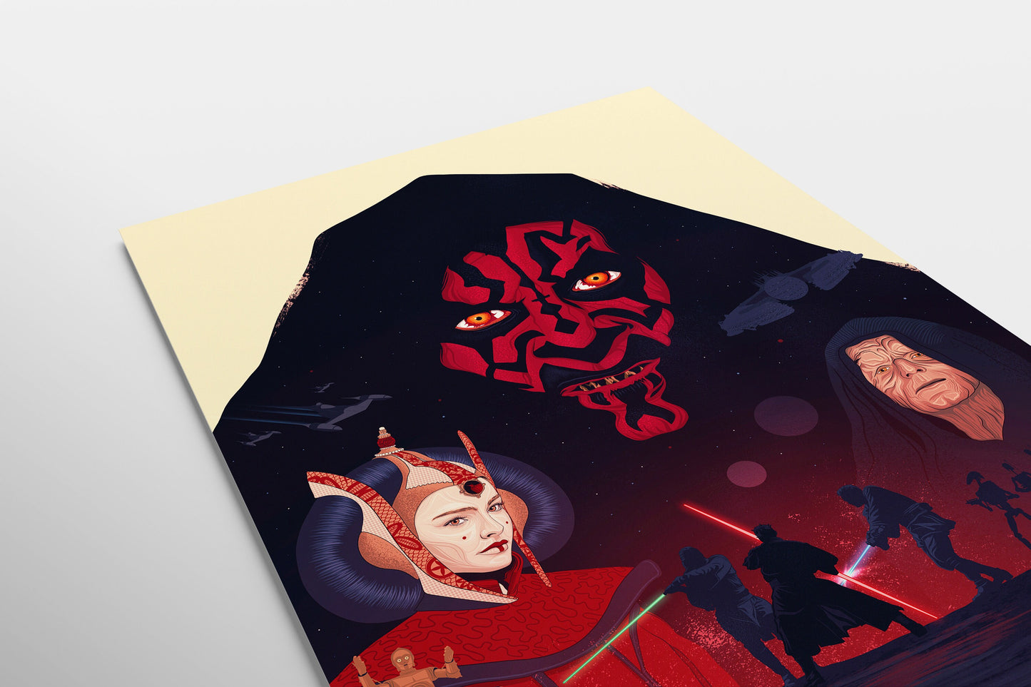 Star Wars Poster | Episode I – The Phantom Menace Print