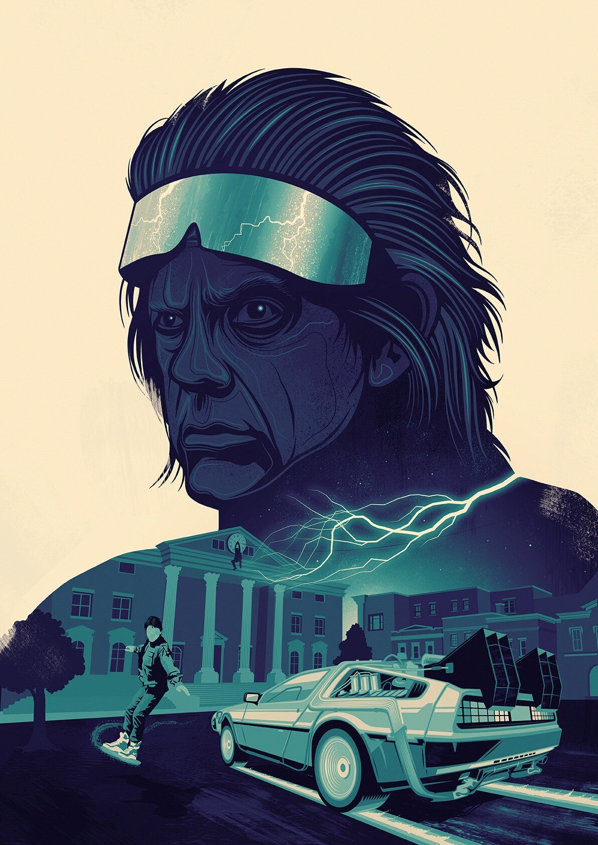 Back To The Future Poster Print