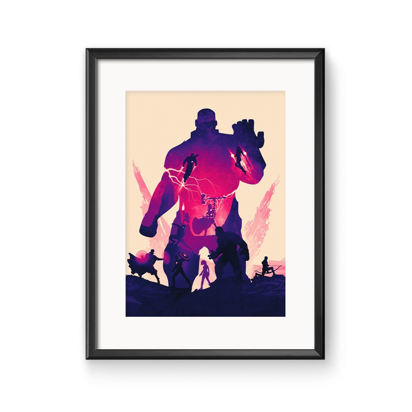 Marvels The Avengers Infinity War Movie Poster Print