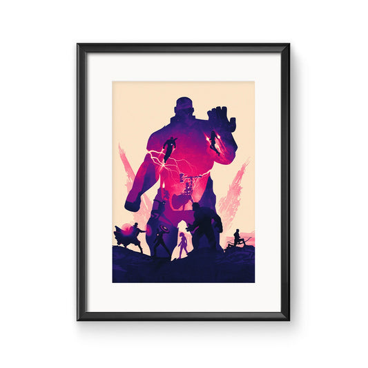 Marvels The Avengers Infinity War Movie Poster Print