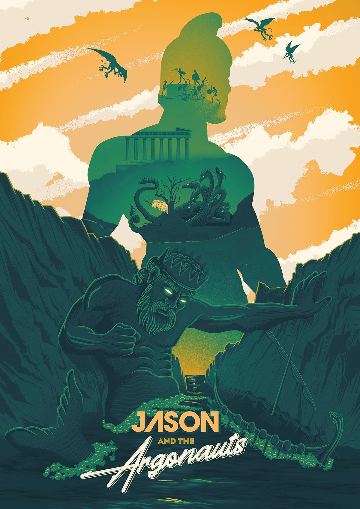 Jason And The Argonauts Poster Print
