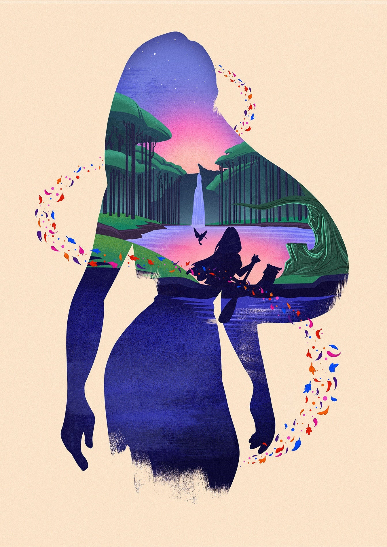 Disney Pocahontas Poster Print