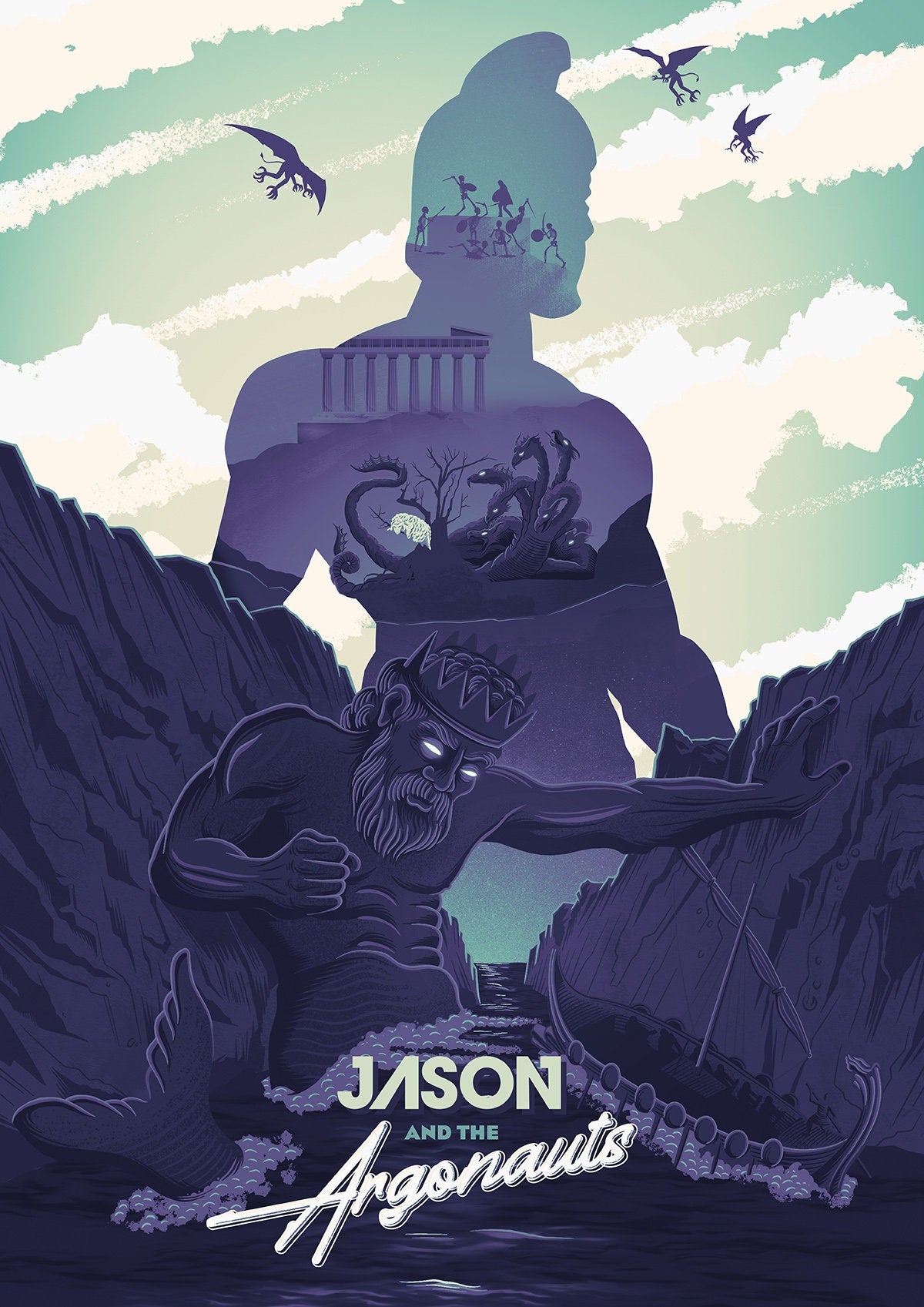 Jason And The Argonauts Poster Print
