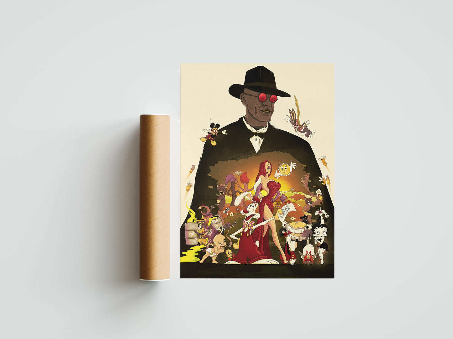 Who Framed Roger Rabbit Poster Print