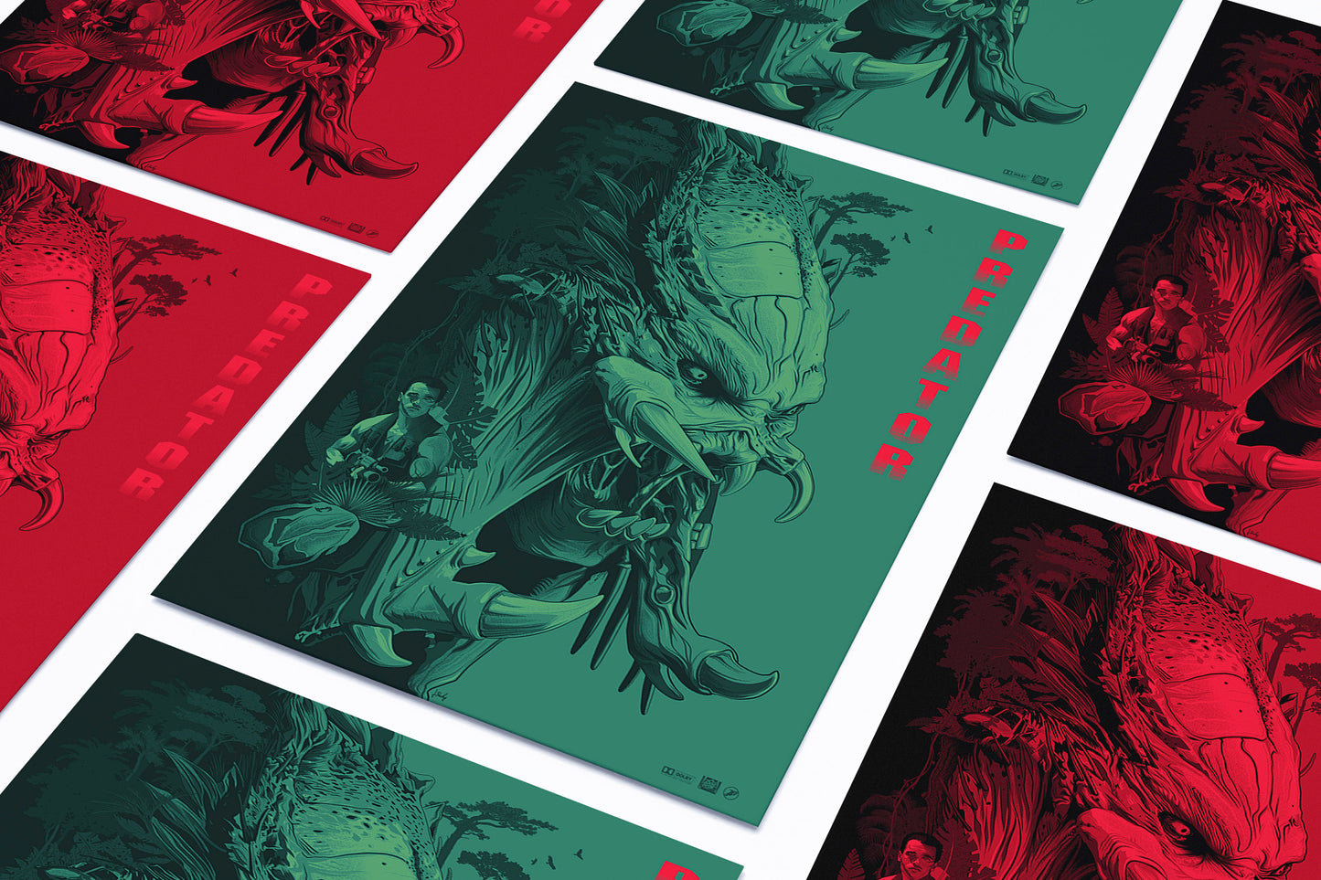 Predator Movie Poster - Arnold Schwarzenegger Print
