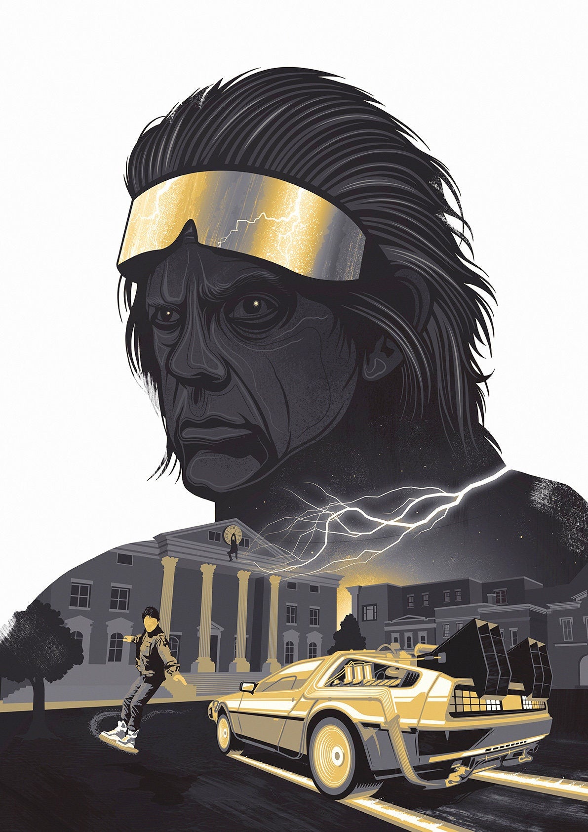 Back To The Future Poster Print