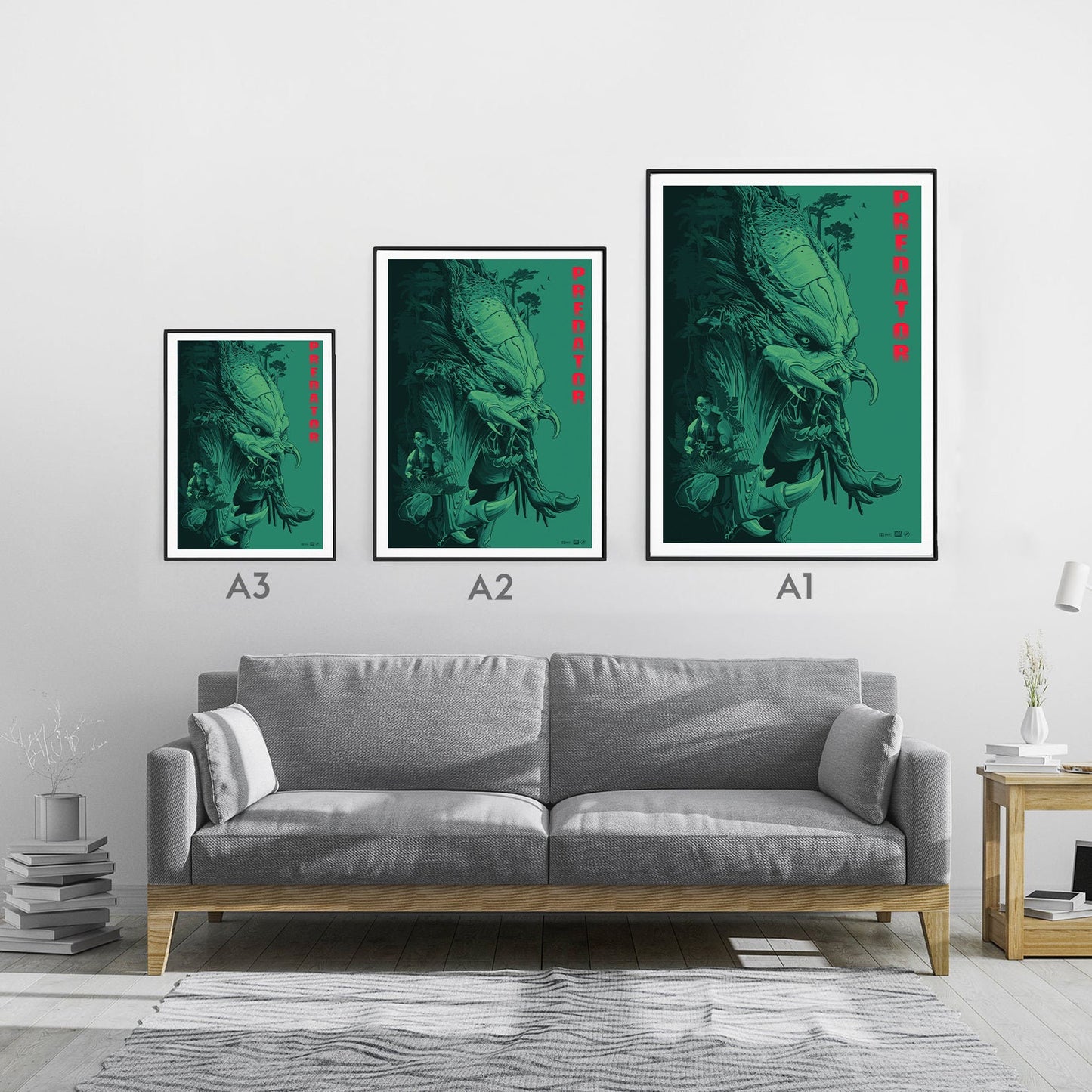 Predator Movie Poster - Arnold Schwarzenegger Print