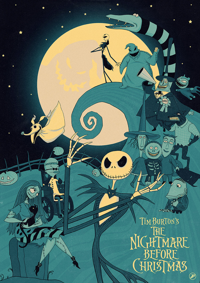 The Nightmare Before Christmas Poster - Pumpkin Jack