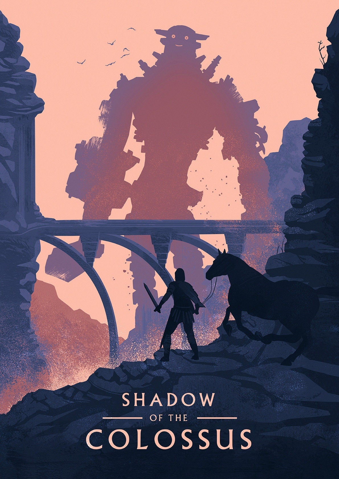 Shadow of the Colossus Poster Print