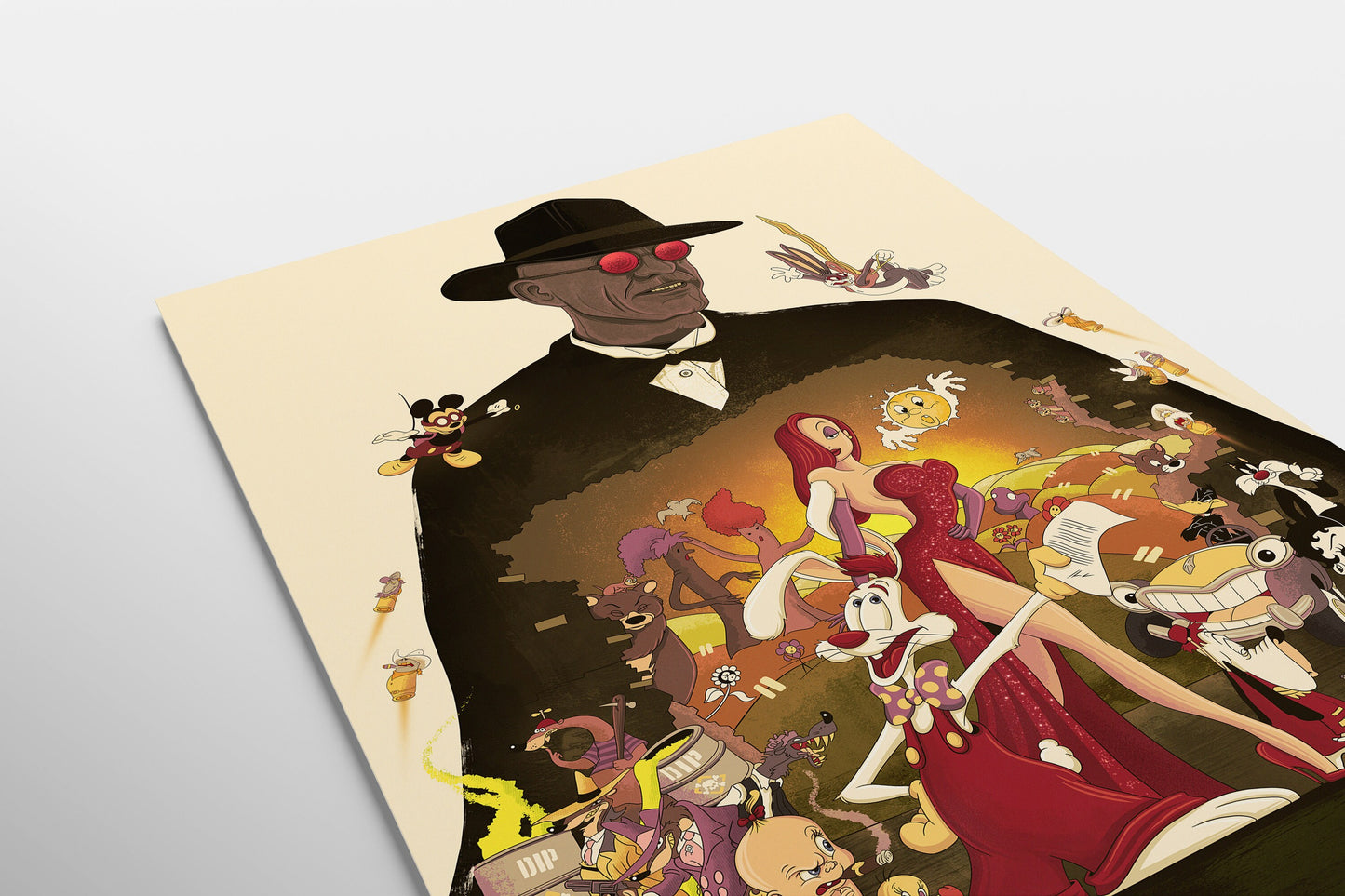 Who Framed Roger Rabbit Poster Print