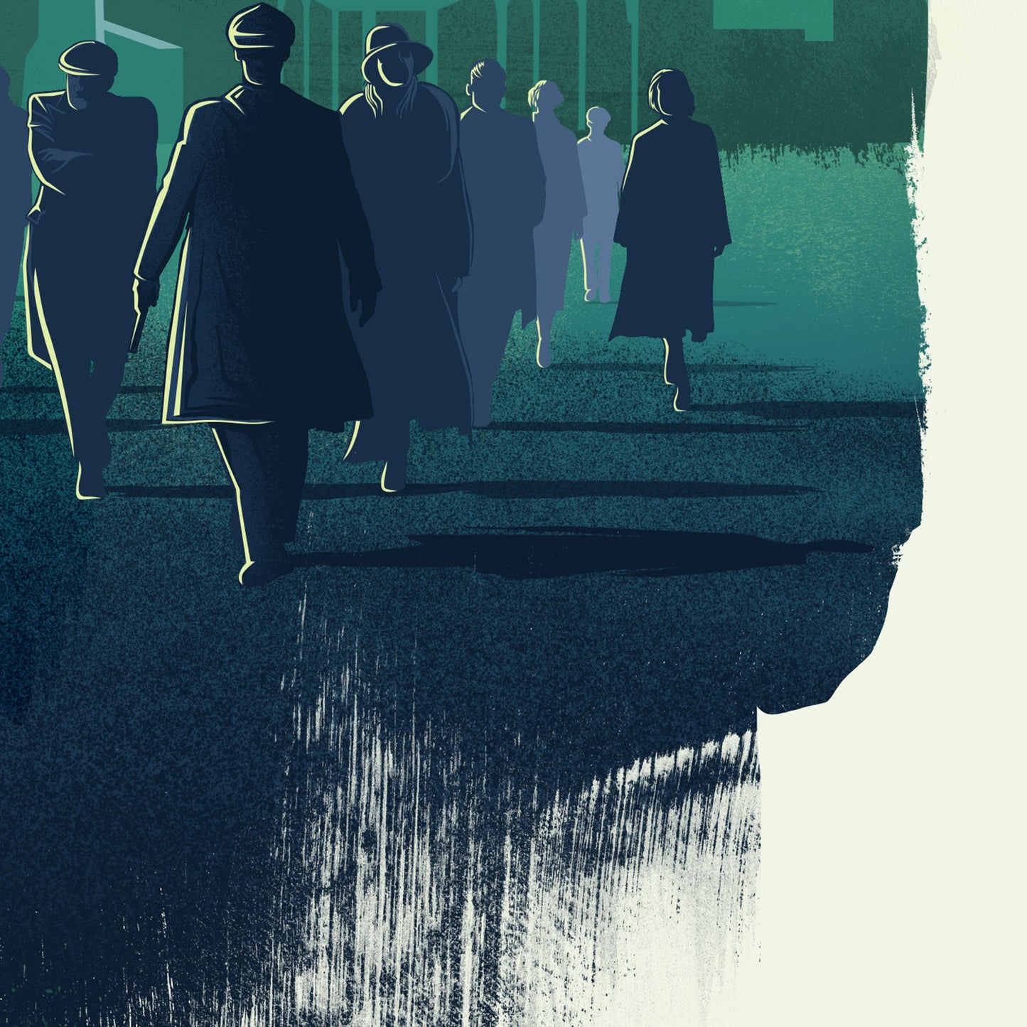 Peaky Blinders Silhouette Poster Print