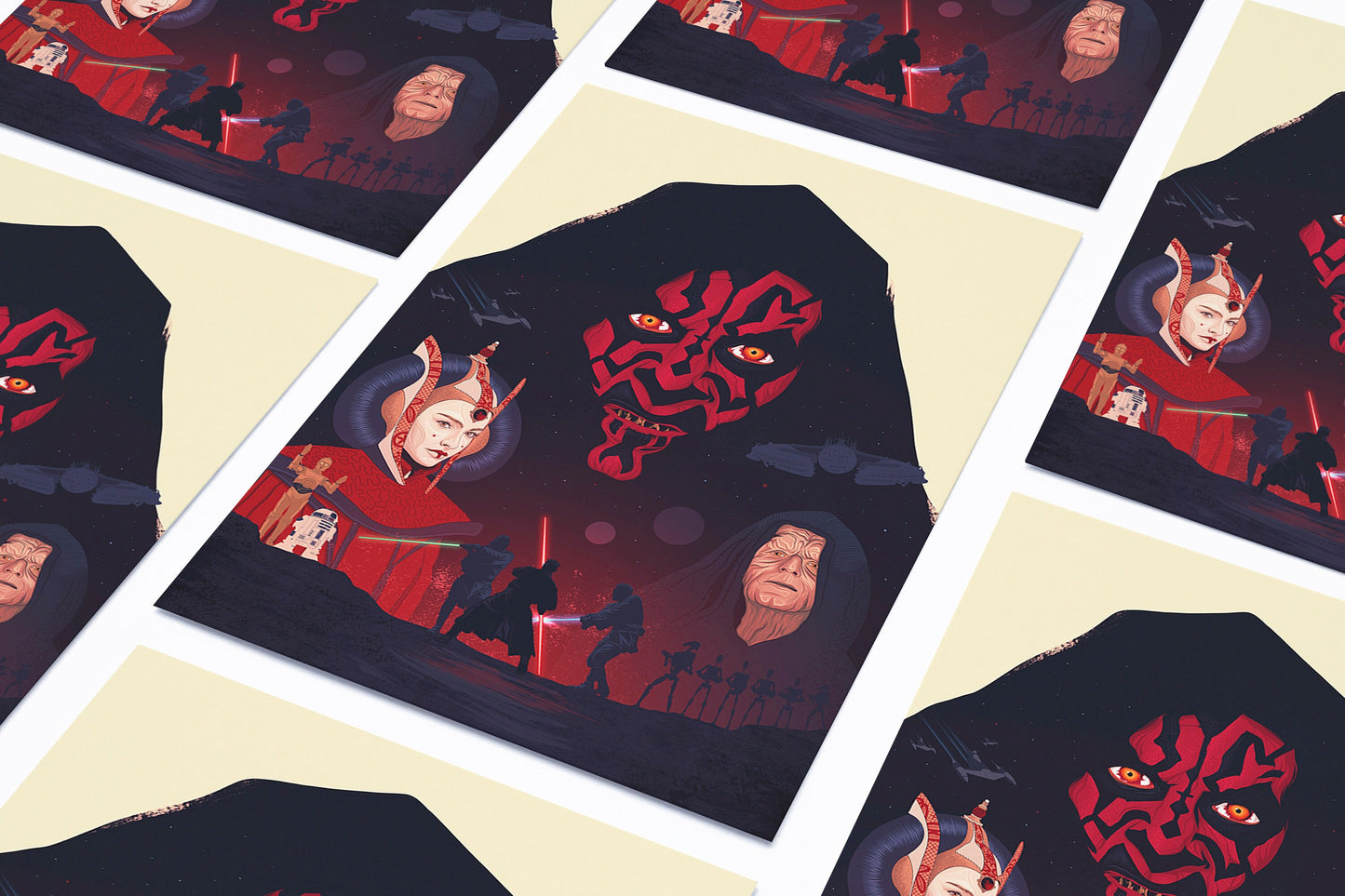 Star Wars Poster | Episode I – The Phantom Menace Print