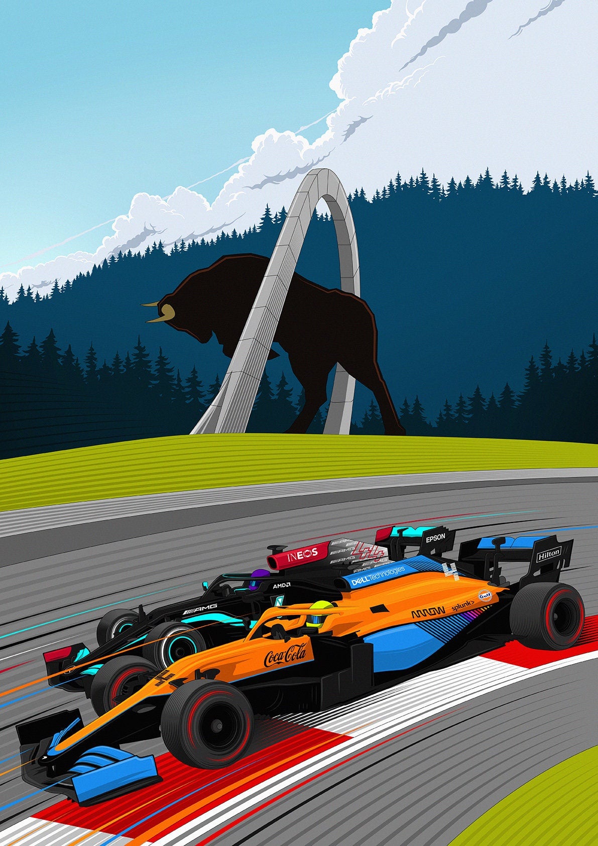 F1 Austria Grand Prix Print