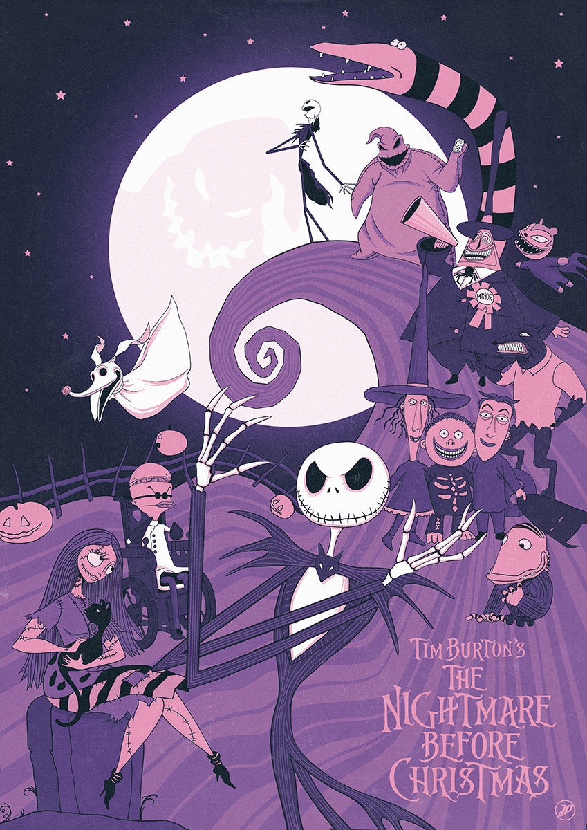The Nightmare Before Christmas Poster - Pumpkin Jack