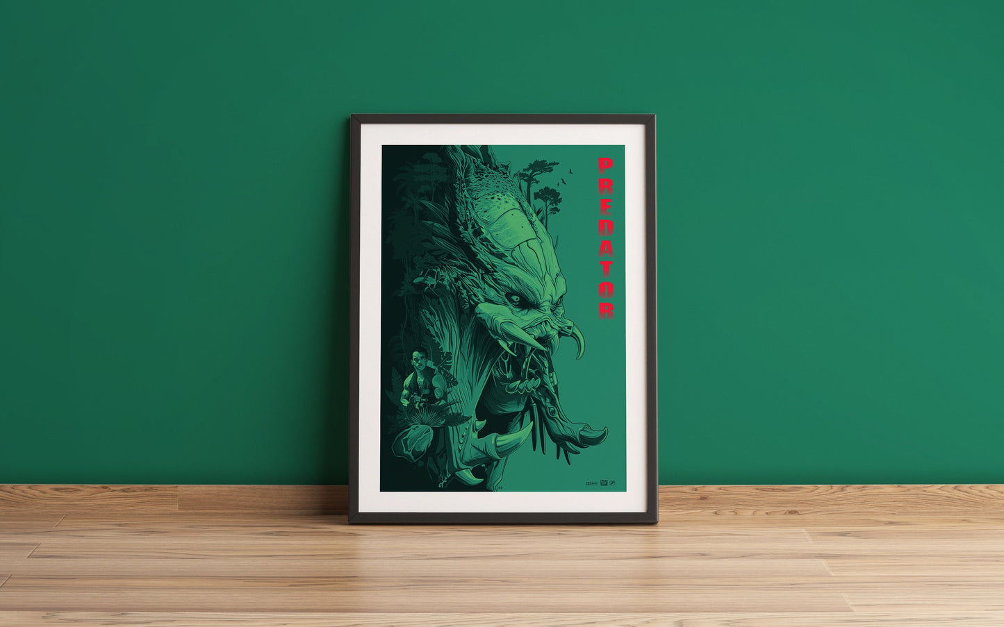 Predator Movie Poster - Arnold Schwarzenegger Print