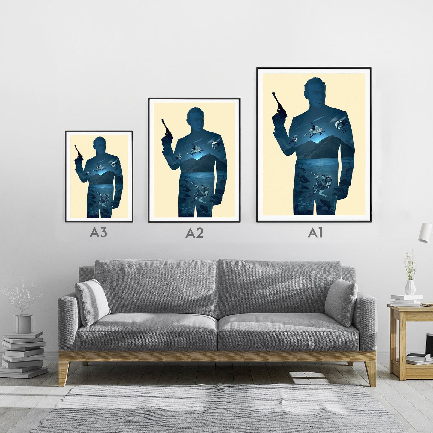 007 James Bond Collection Poster Prints