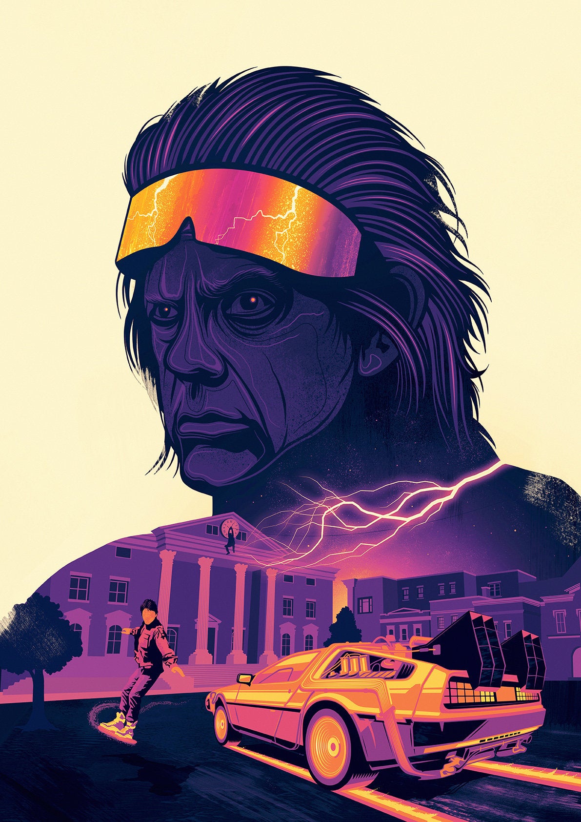 Back To The Future Poster Print