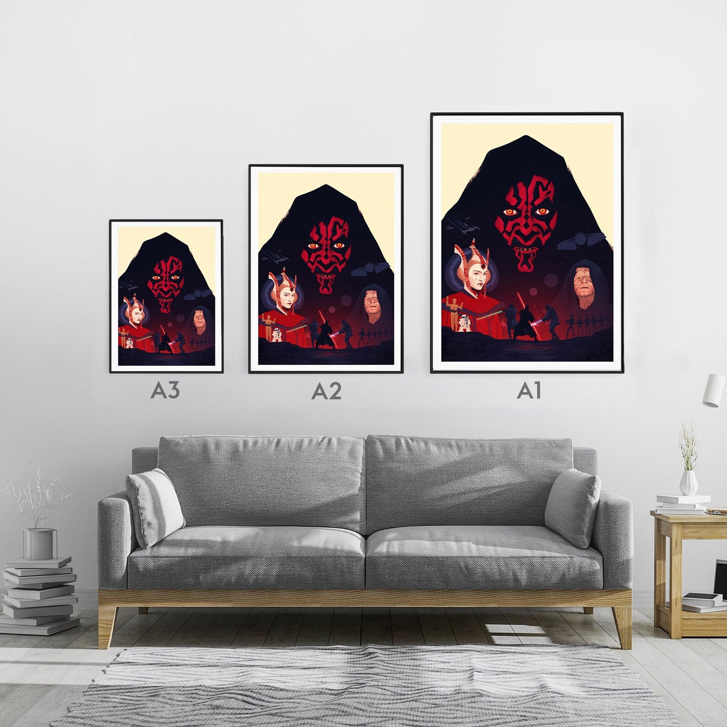 Star Wars Poster | Episode I – The Phantom Menace Print