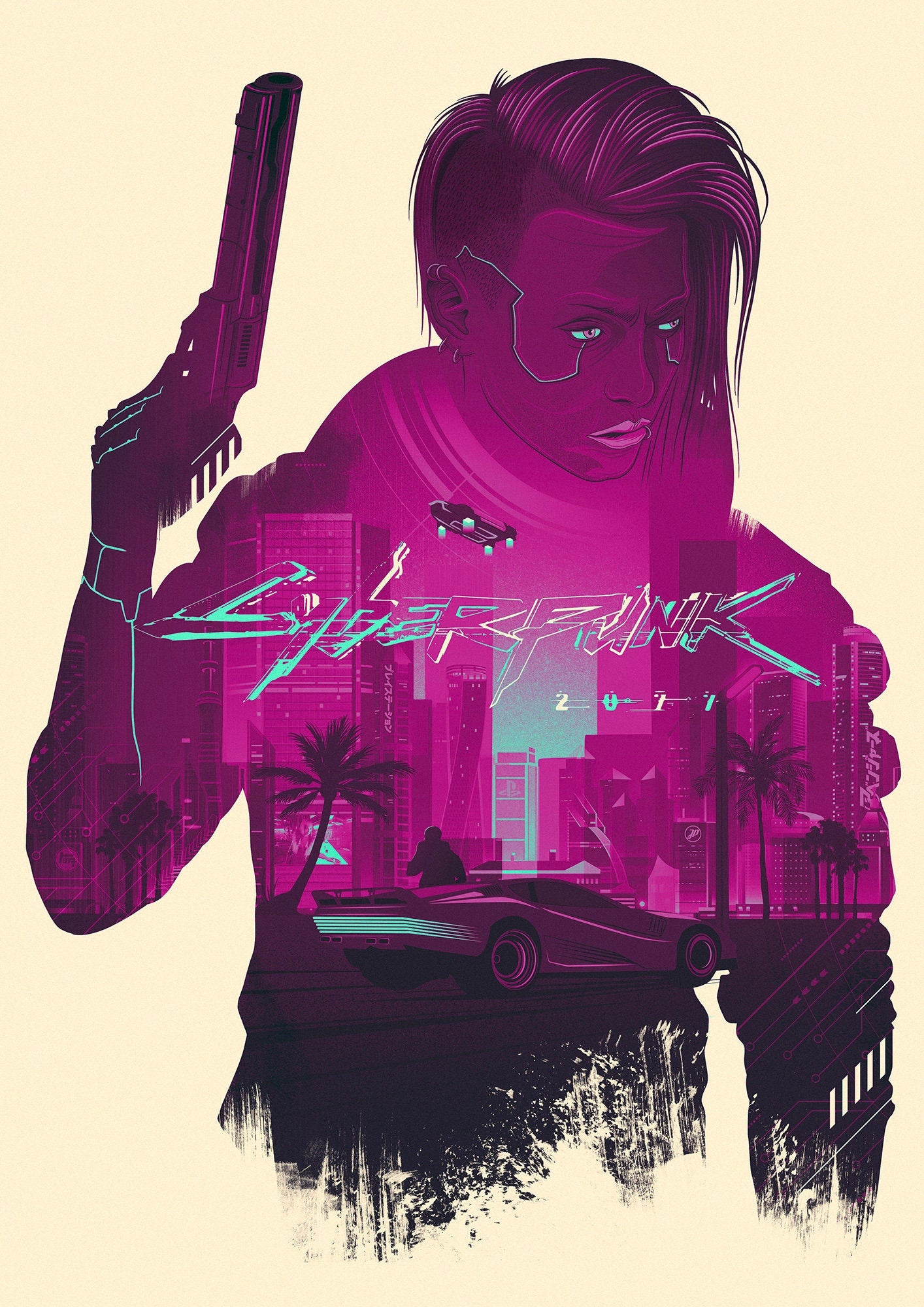 Cyberpunk 2077 Poster Print