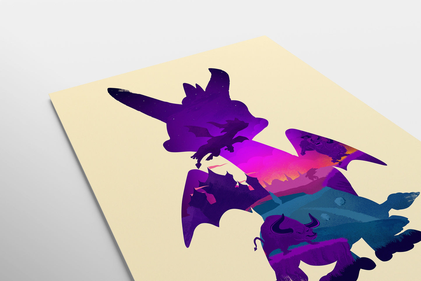 Spyro the Dragon Poster Print