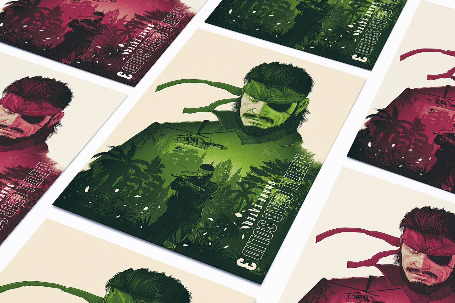 Metal Gear Solid 3 Snake Eater - Poster Print