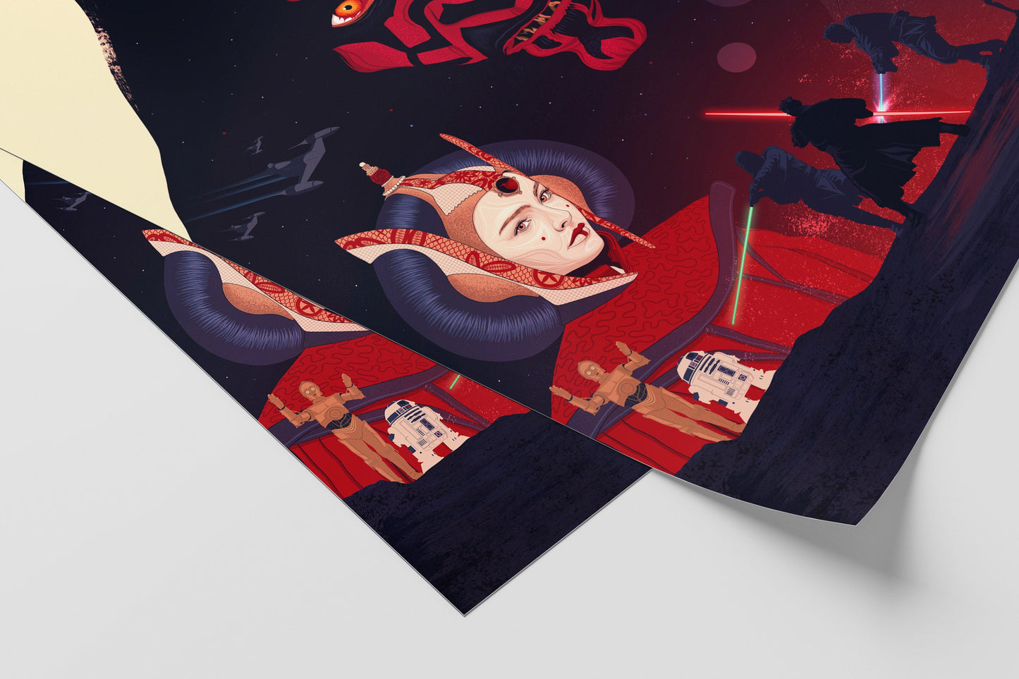 Star Wars Poster | Episode I – The Phantom Menace Print