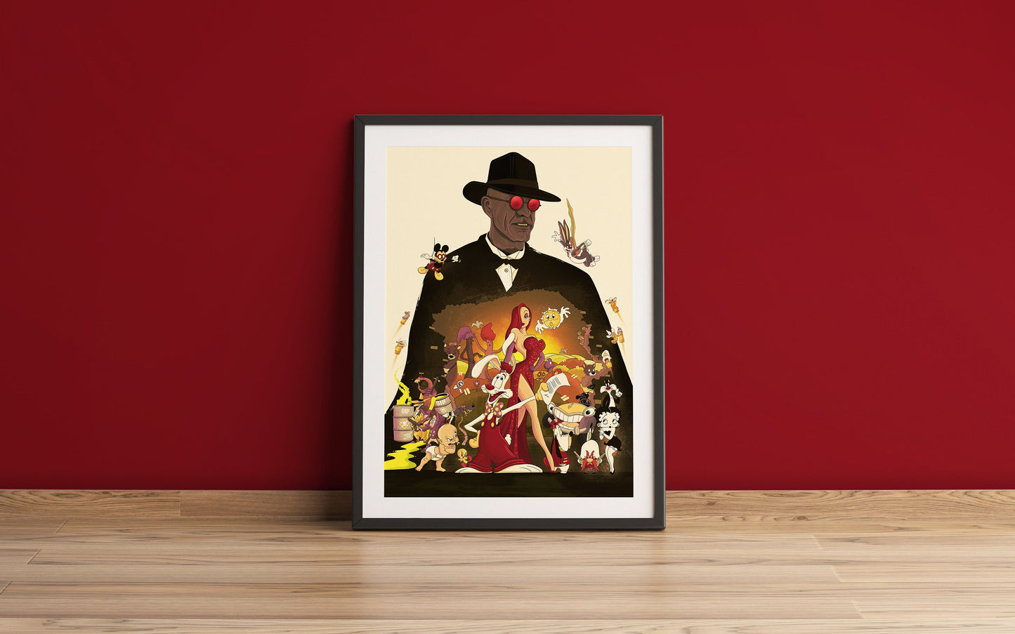 Who Framed Roger Rabbit Poster Print