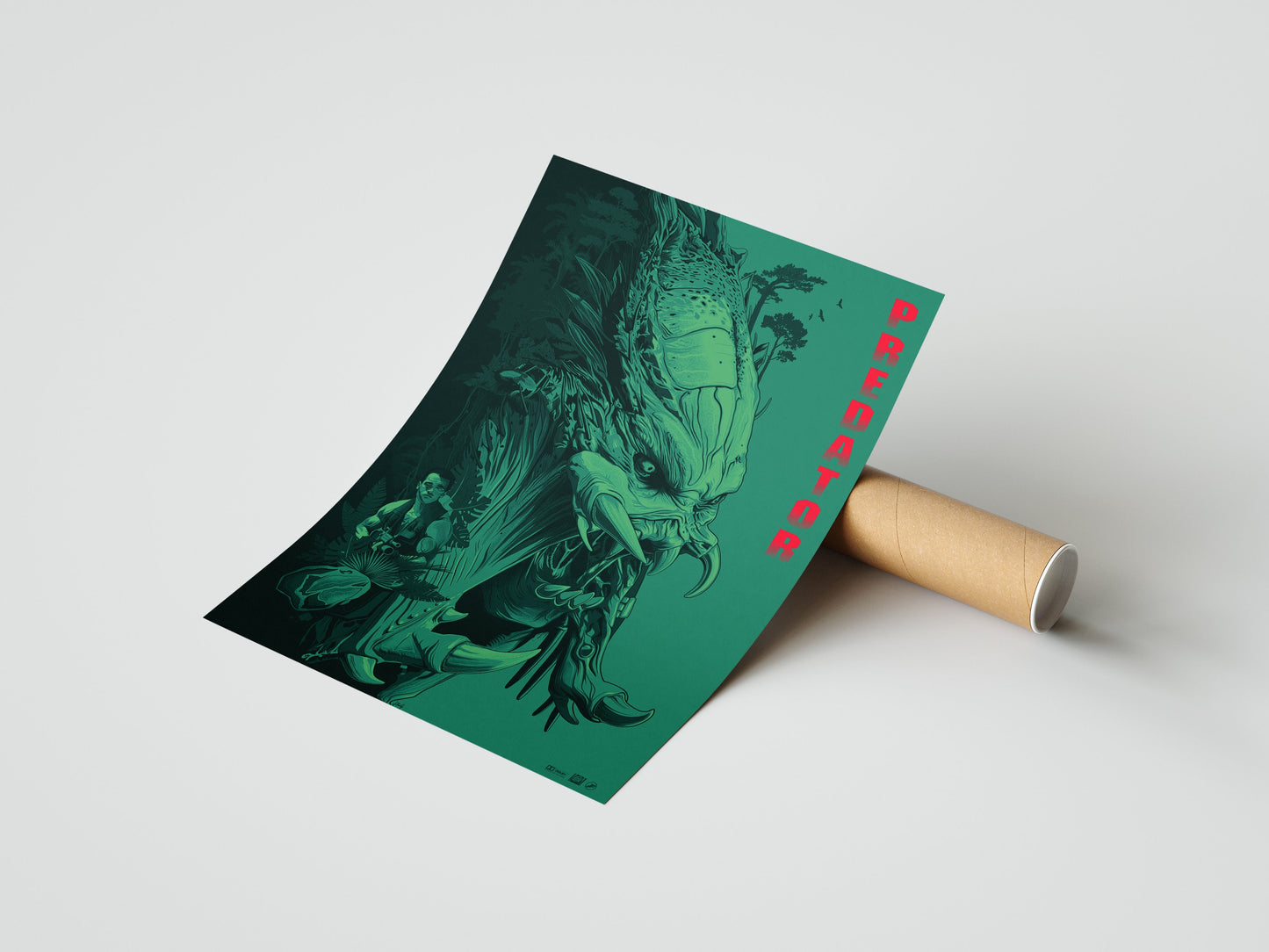 Predator Movie Poster - Arnold Schwarzenegger Print
