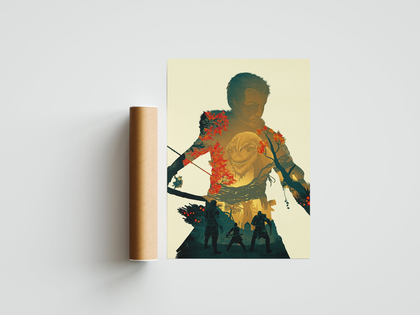 God Of War Ragnarok Poster Print