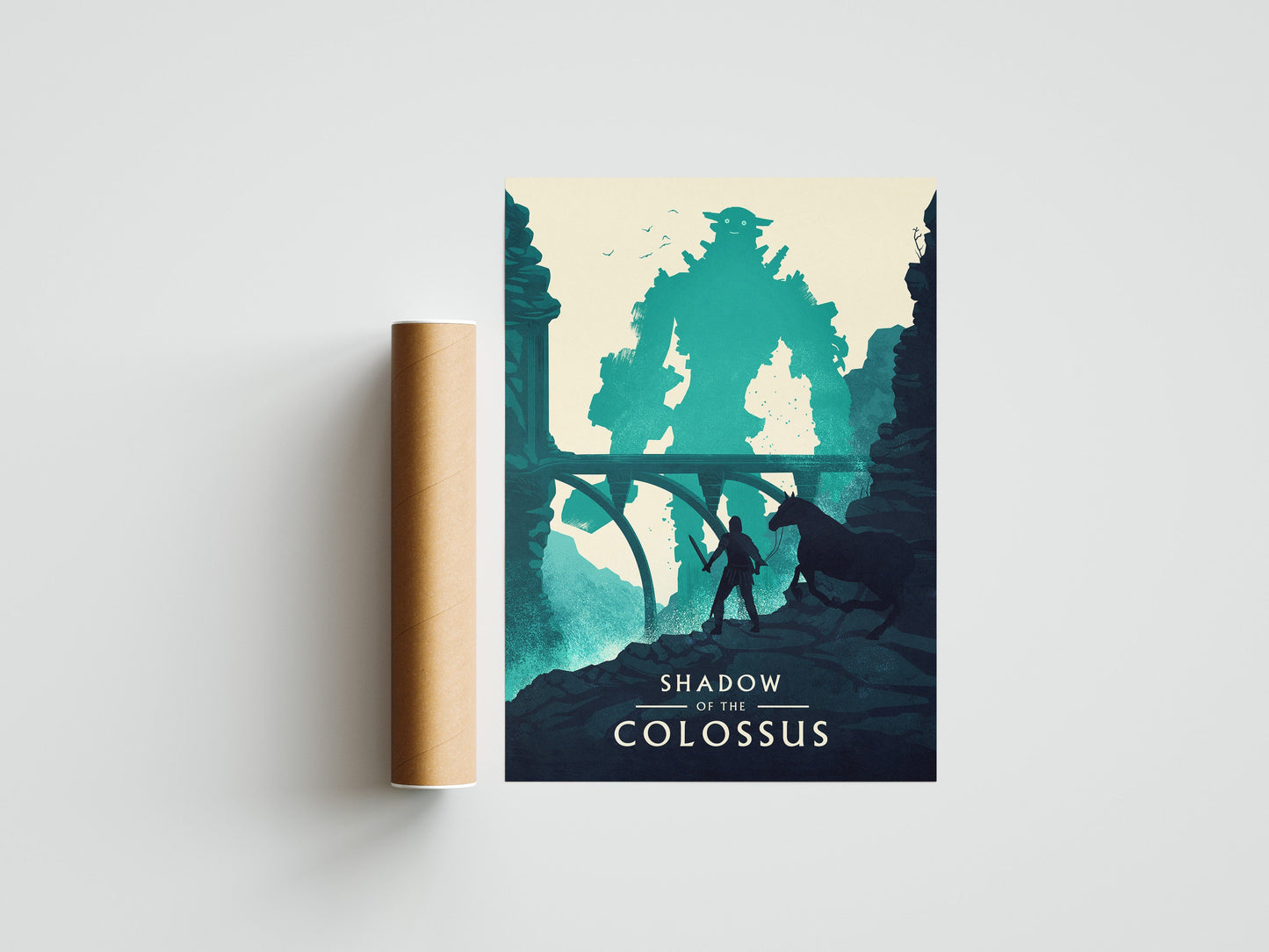 Shadow of the Colossus Poster Print