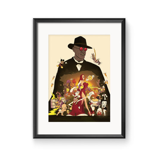 Who Framed Roger Rabbit Poster Print