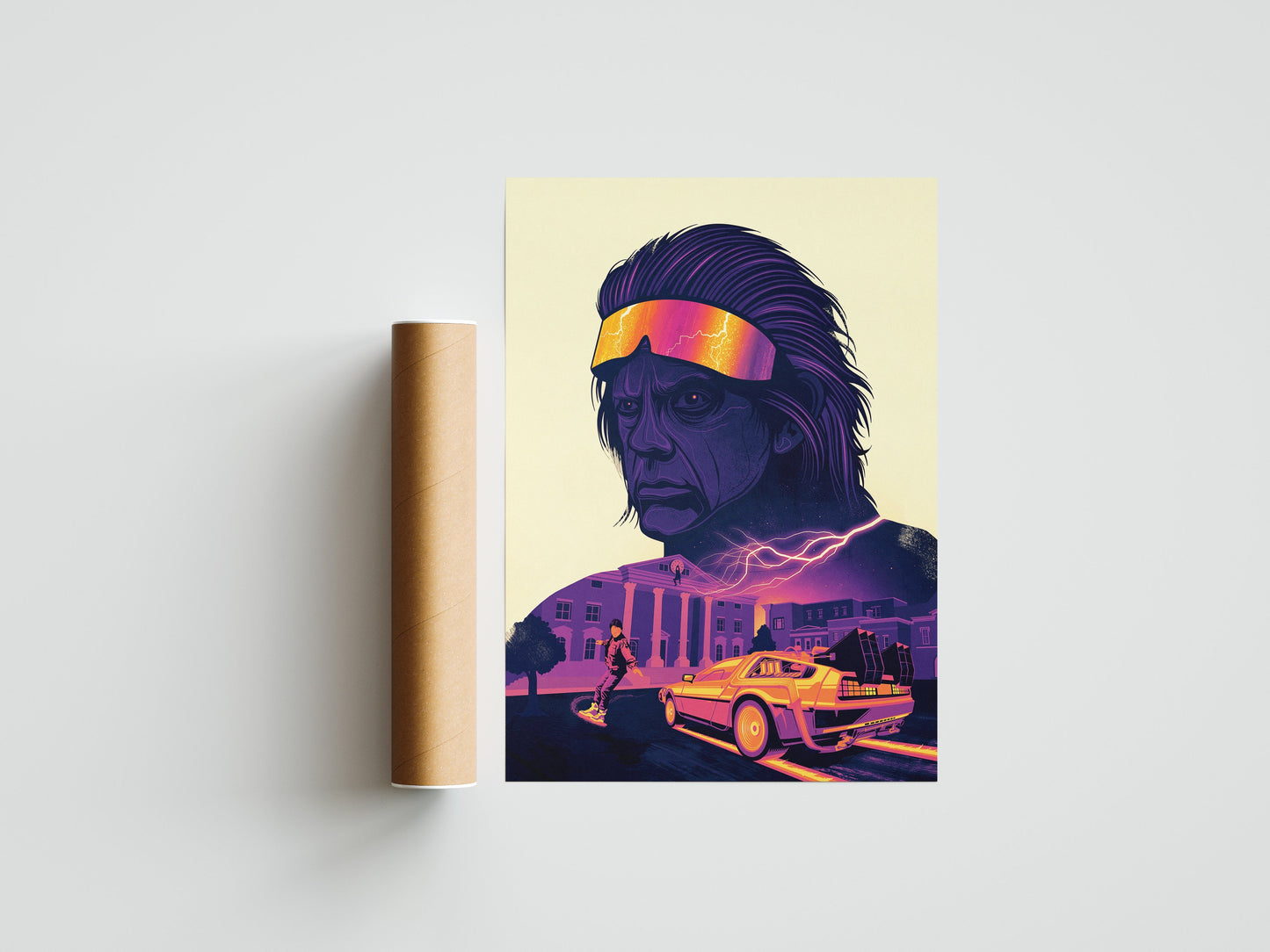 Back To The Future Poster Print