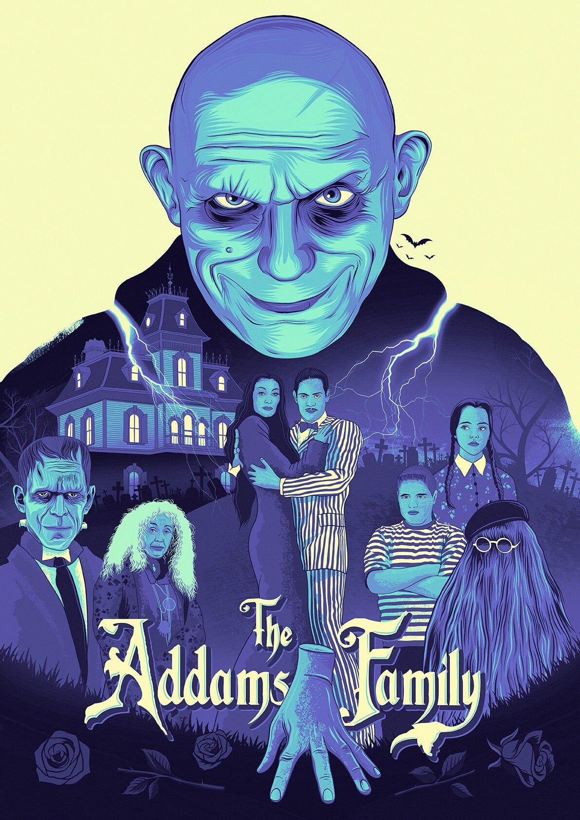 The Addams Family Poster Print