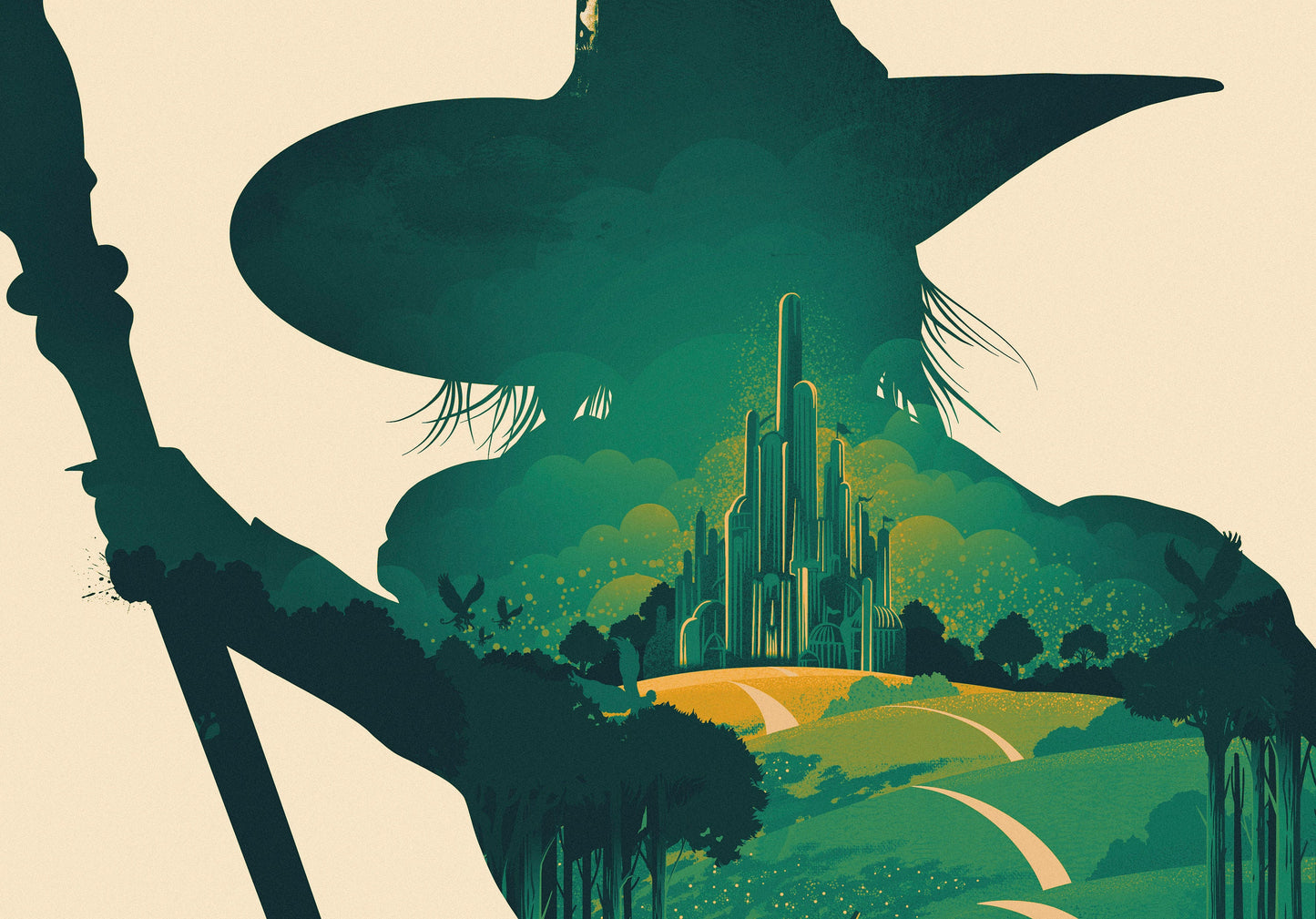 The Wizard Of Oz - Wicked Witch Poster Print