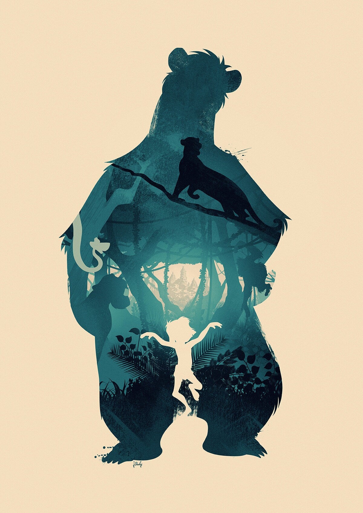 Disney Jungle Book Poster