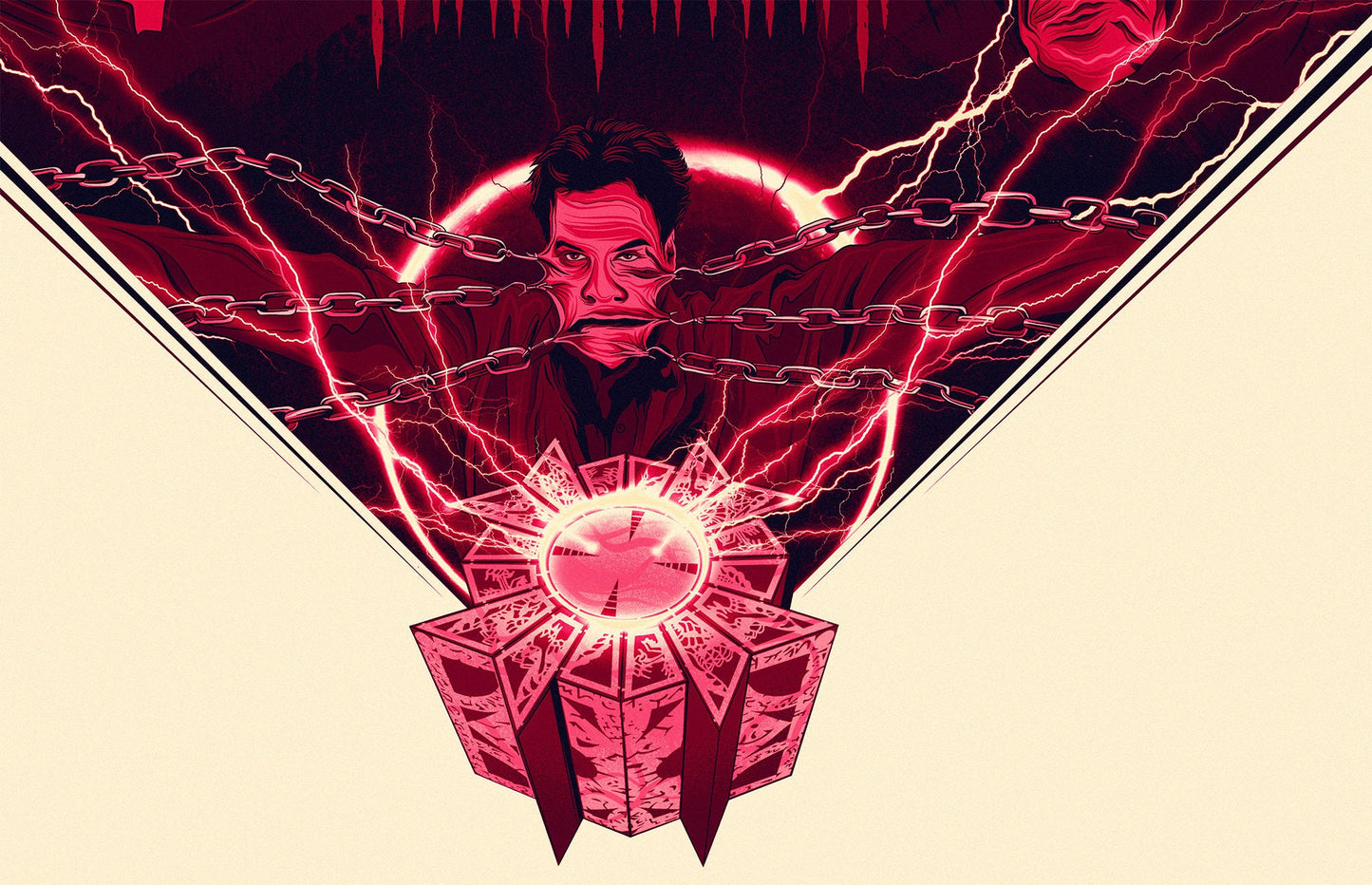 Hellraiser Poster Horror Movie Print - Pinhead