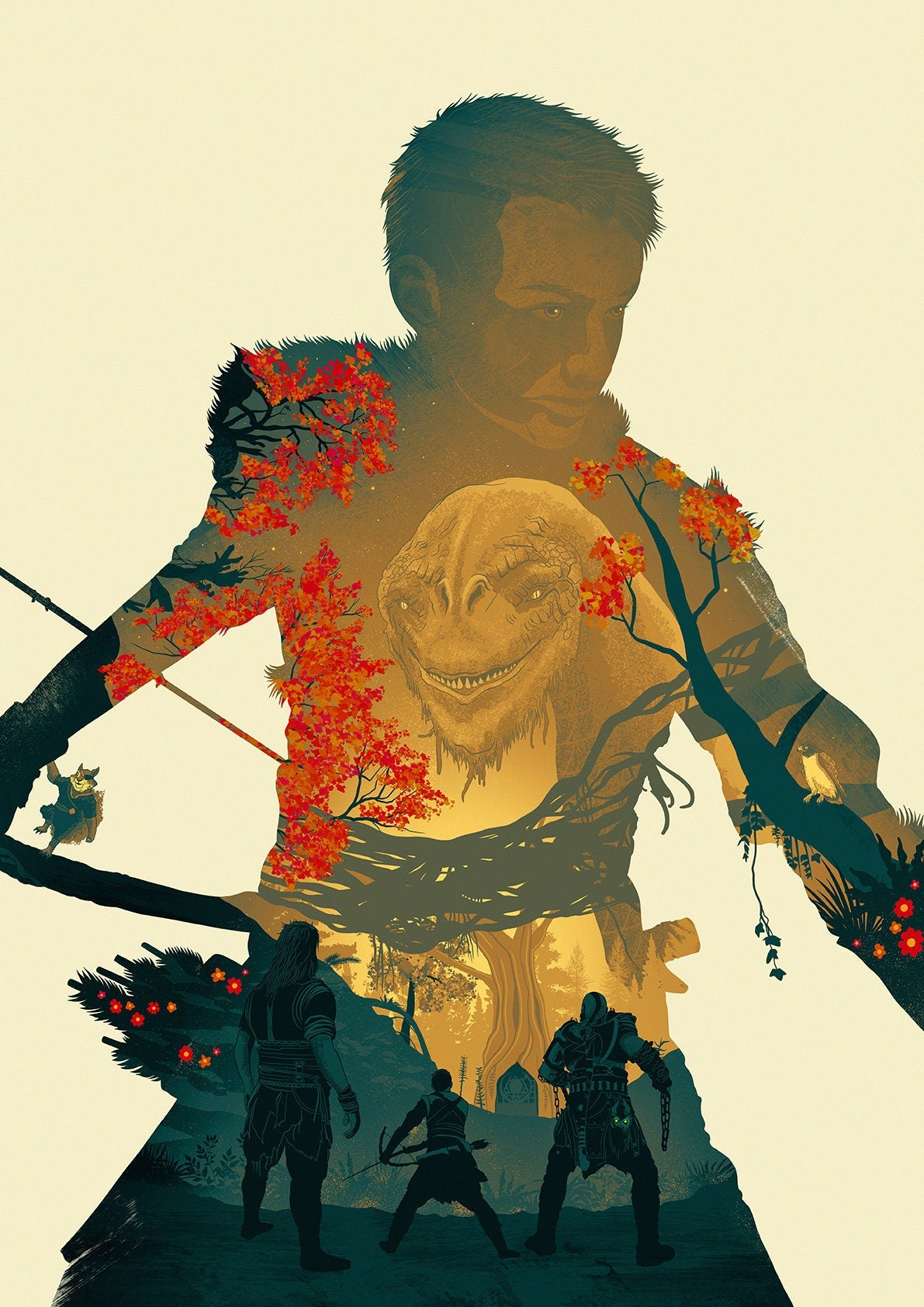 God Of War Ragnarok Poster Print