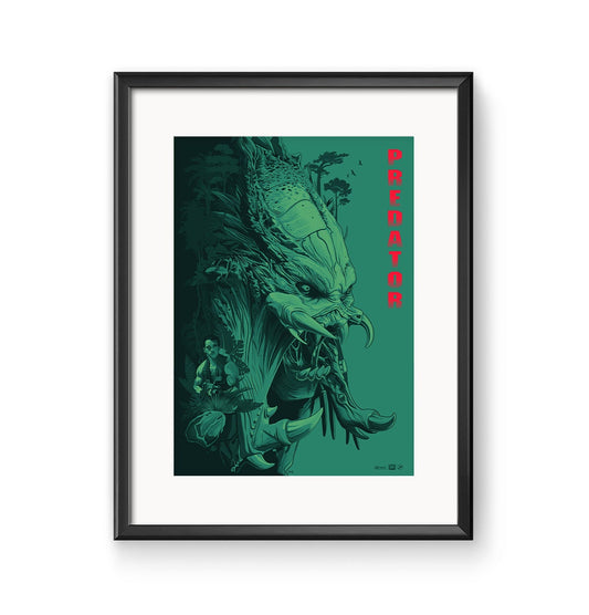 Predator Movie Poster - Arnold Schwarzenegger Print