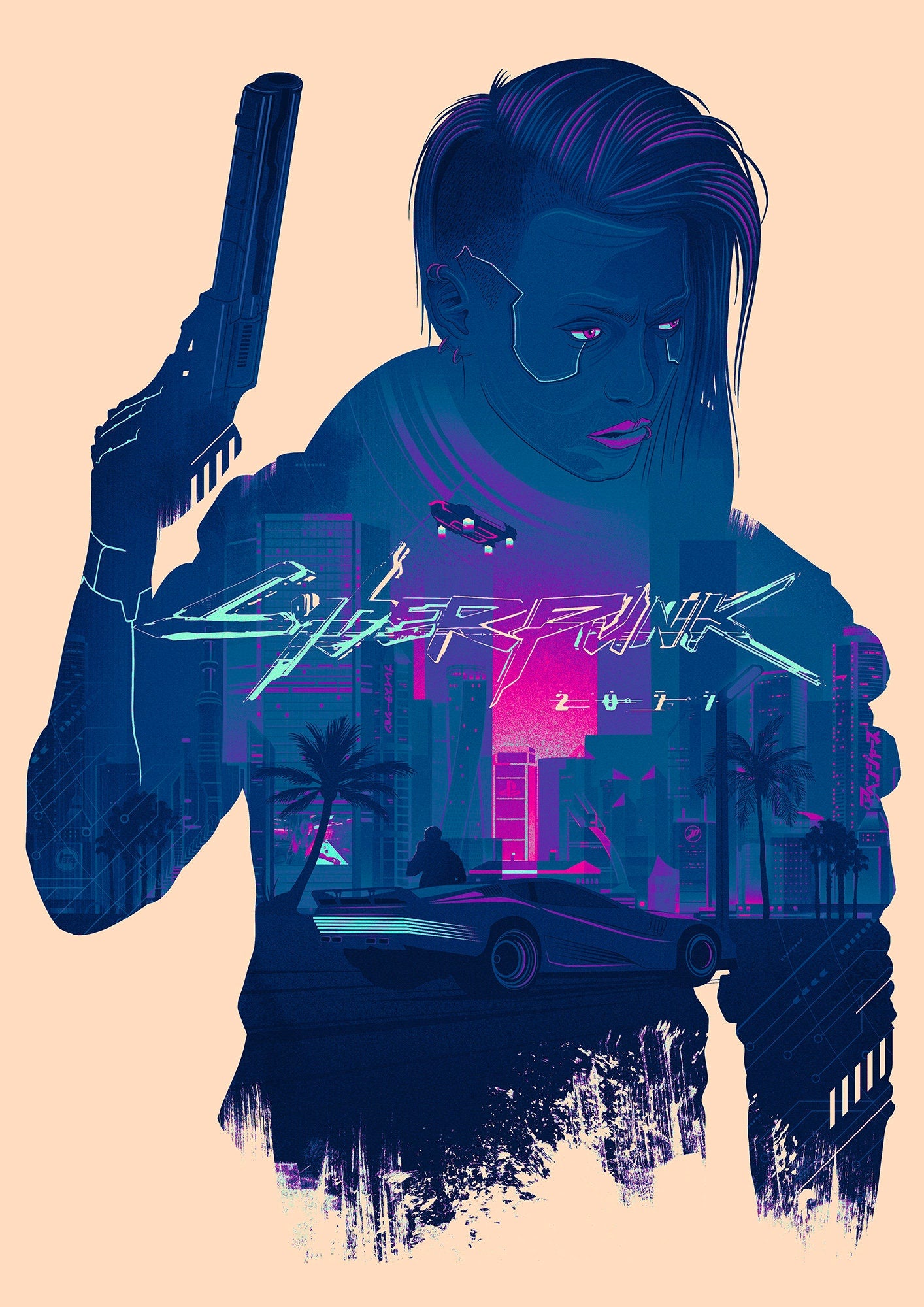 Cyberpunk 2077 Poster Print