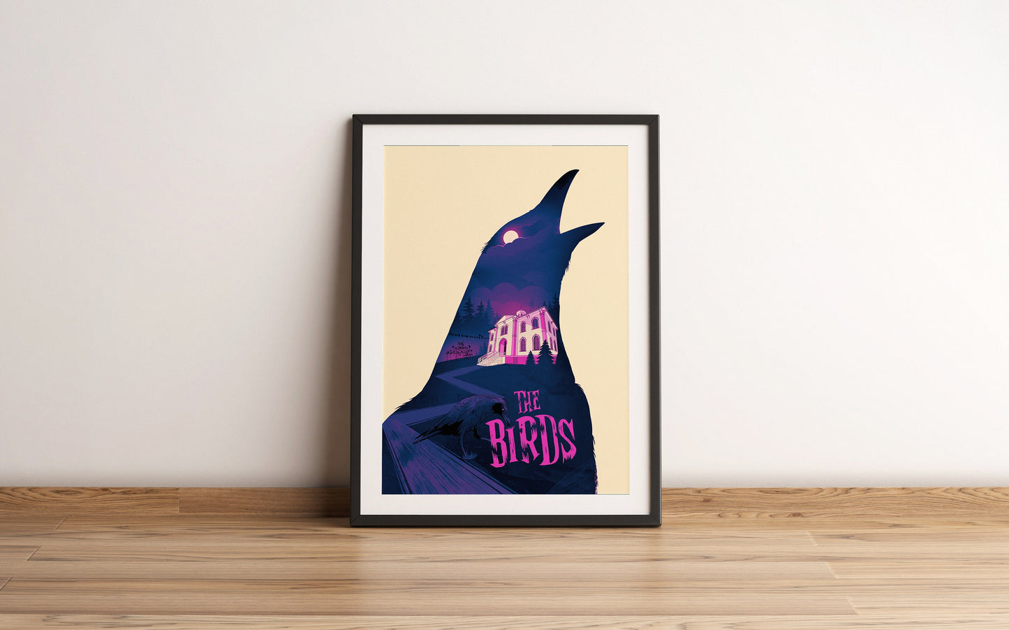 Alfred Hitchcock The Birds Poster Print