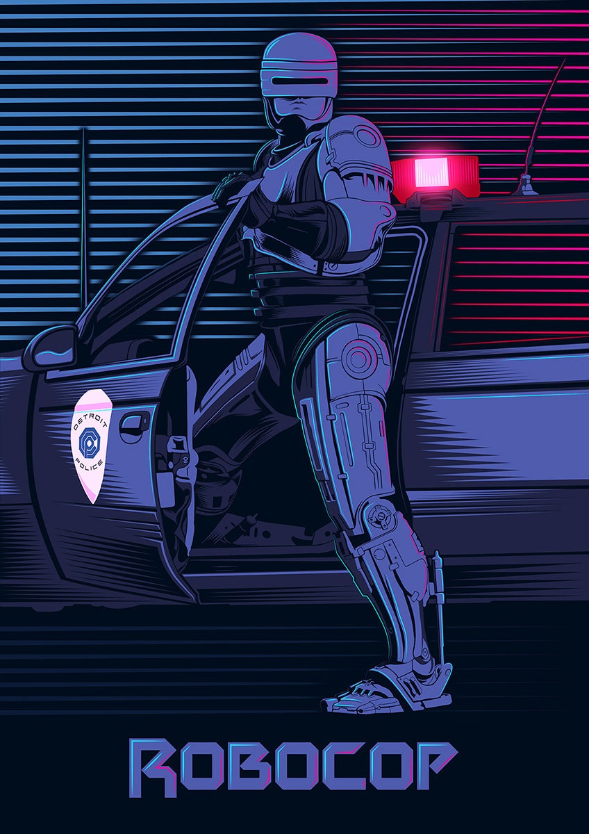 Robocop Poster Print