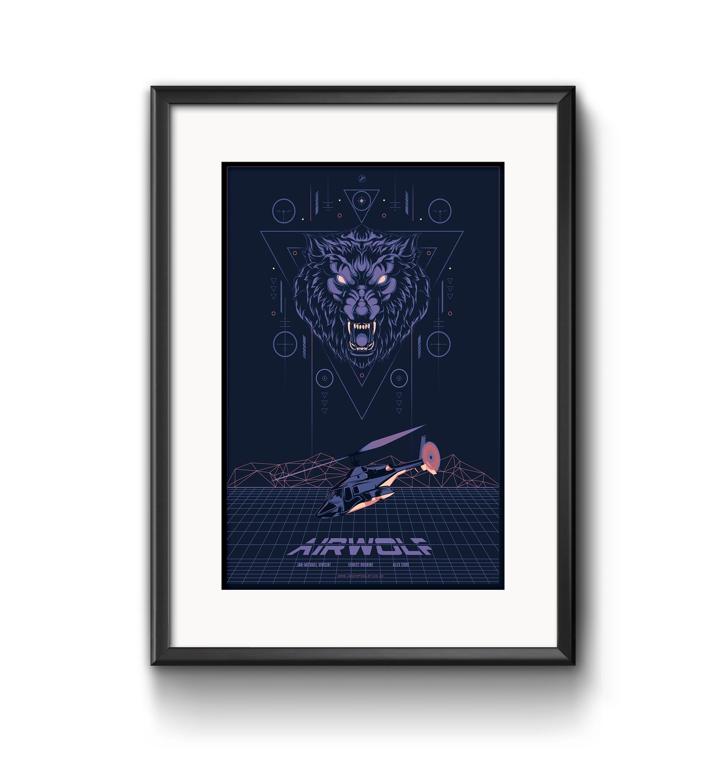 Airwolf Poster Print