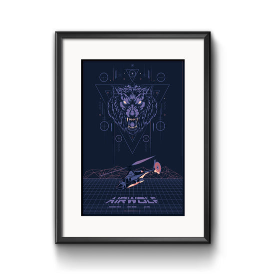 Airwolf Poster Print