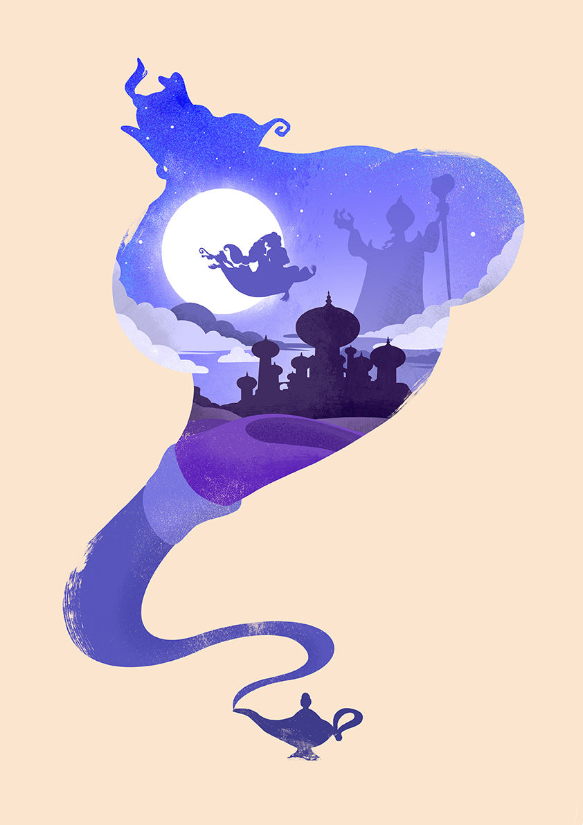 Disney Aladdin Poster Print