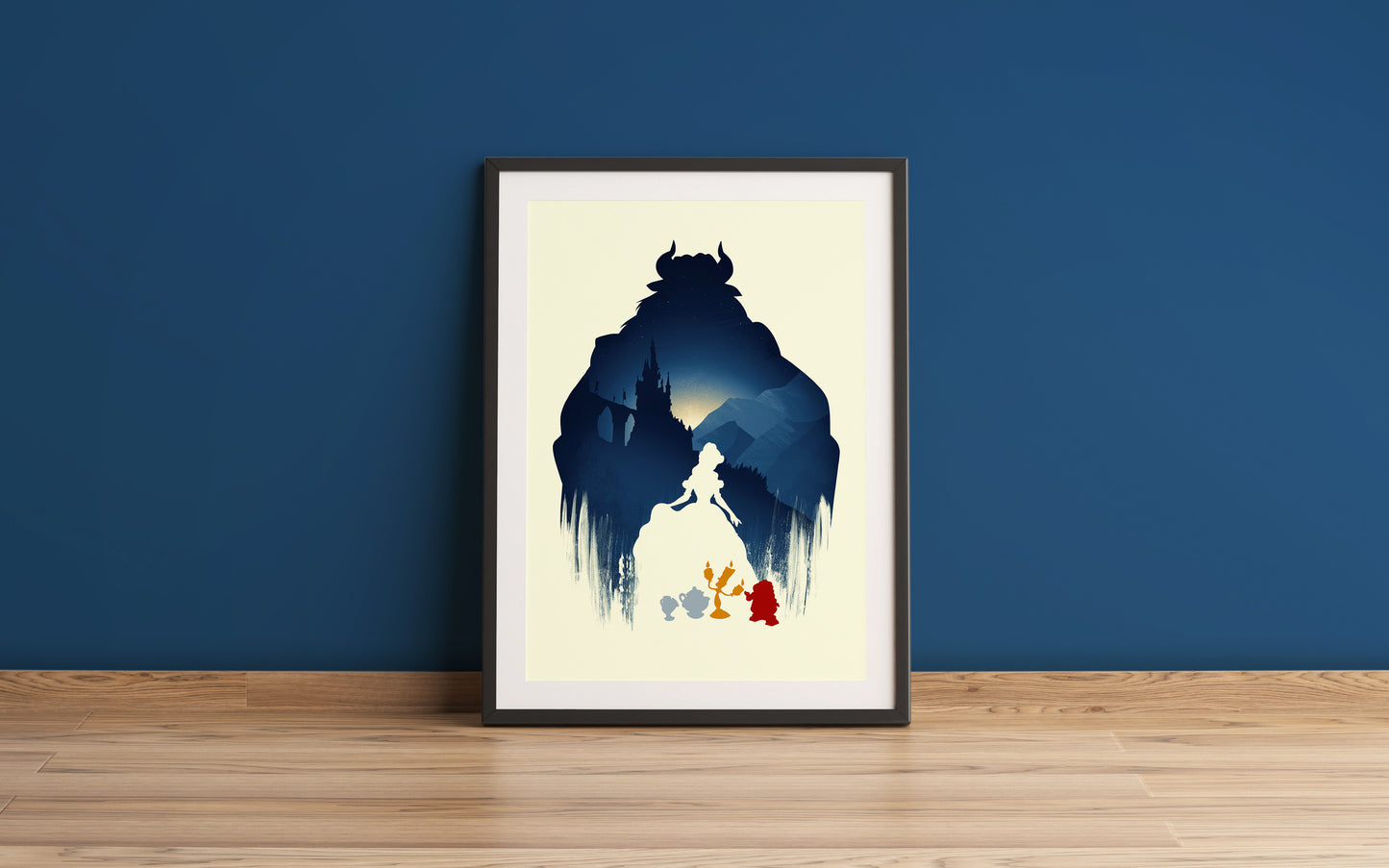 Disney Beauty And The Beast Poster Print