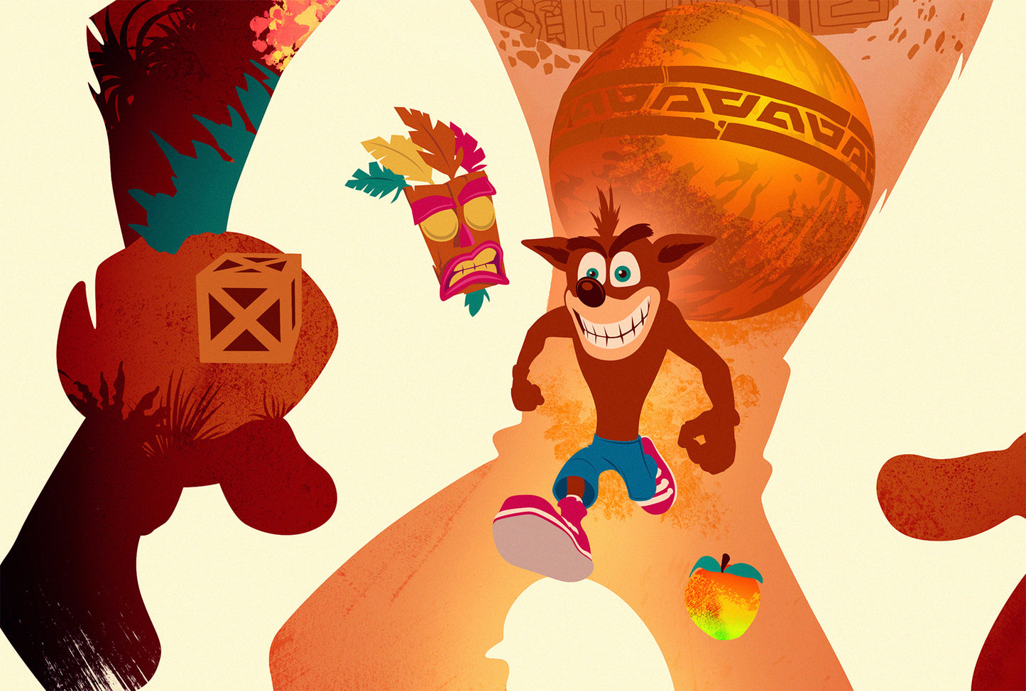 Crash Bandicoot Poster