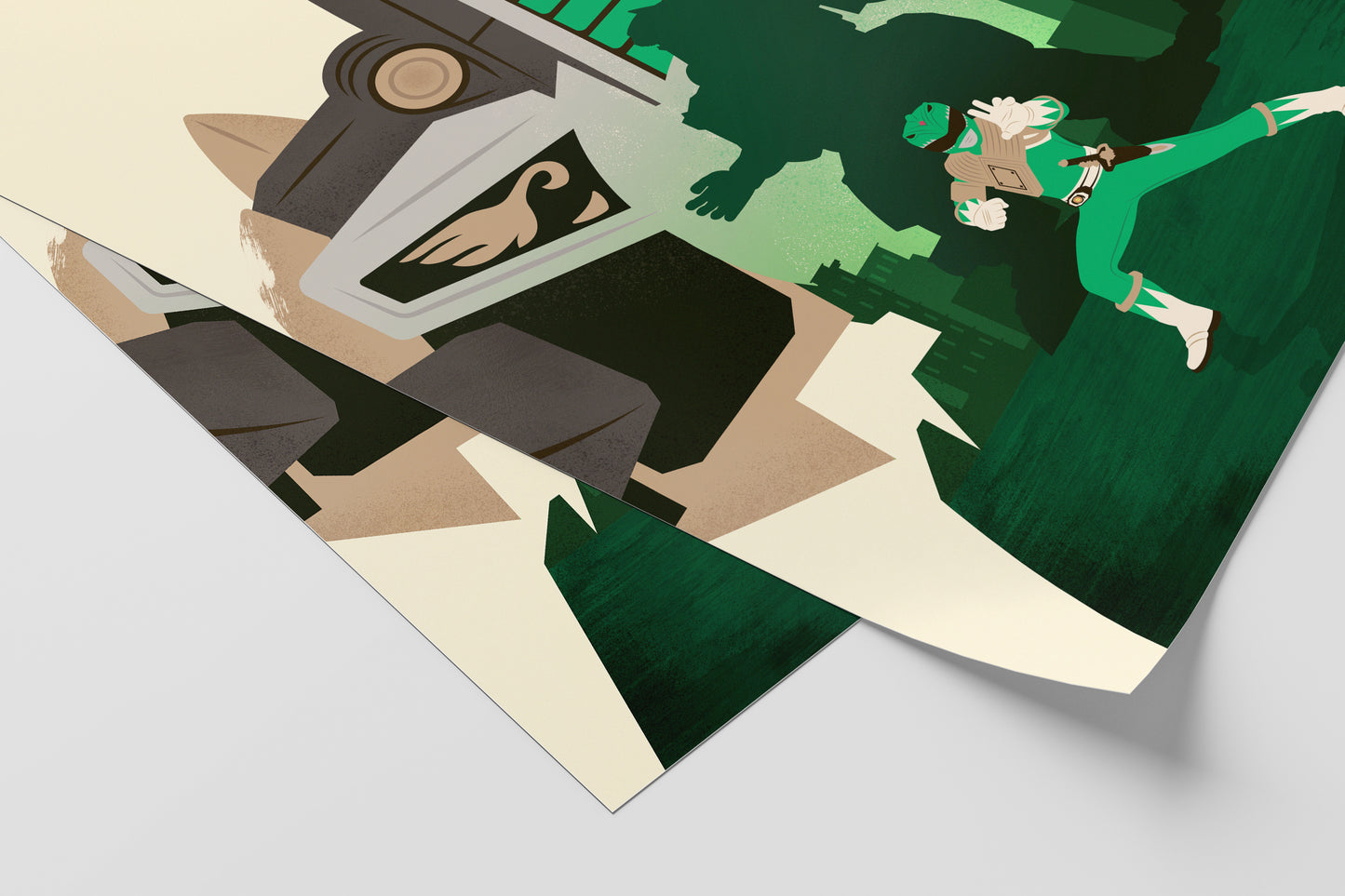Power Rangers Dragonzord Poster Print